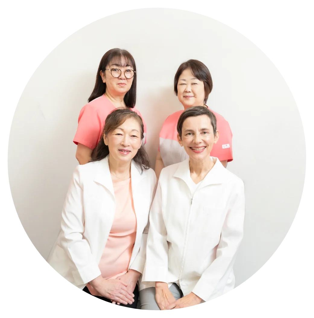 心と体をケアする専門チームのイメージ