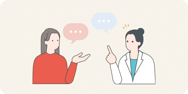 電話やLINEで当日の流れをご案内します