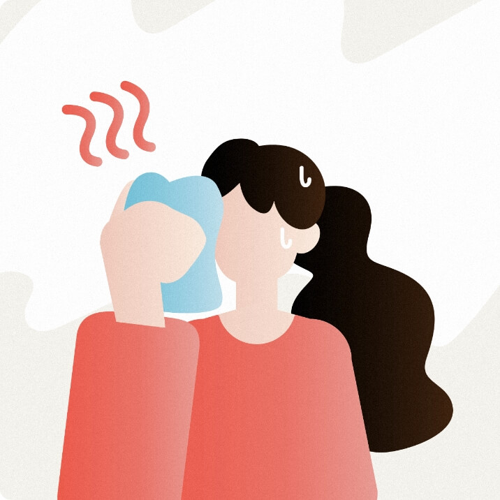 ほてり・のぼせ・ホットフラッシュ